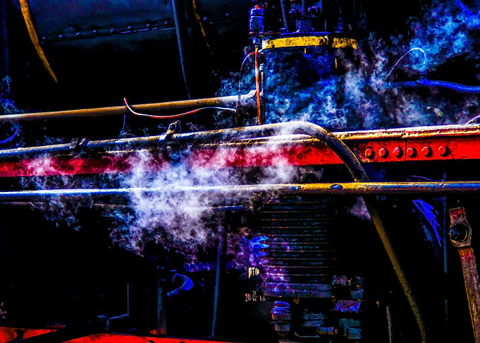 Air Pump Steam Engine Loco