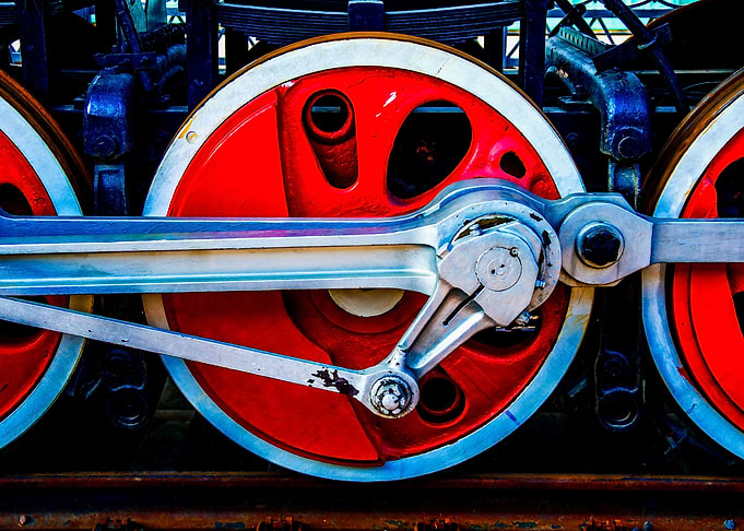 Steam Loco Wheel Gear