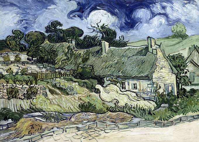Van Gogh Thatched Cottage