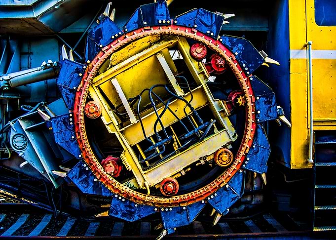 Rotary Bucket Excavator