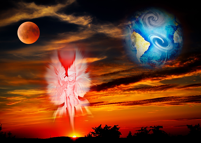 Fascination Blood moon