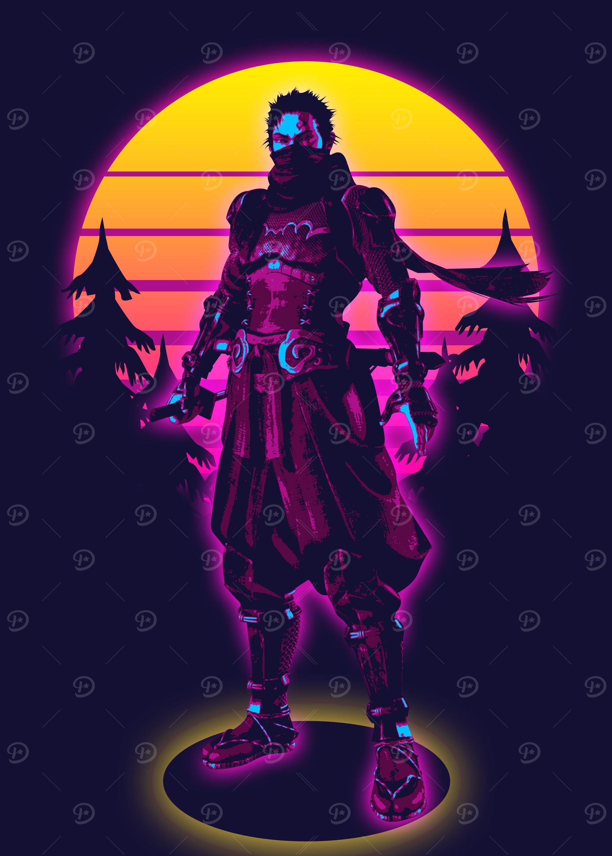 ninja assasin retro