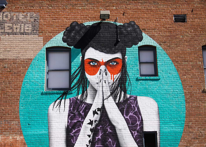 brick graffiti