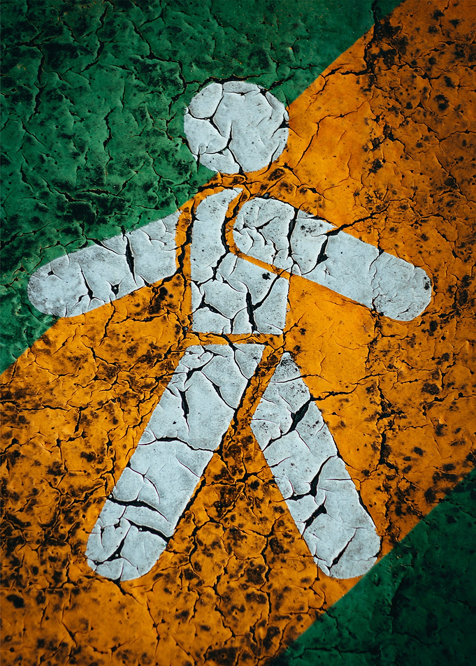 pedestrian signage
