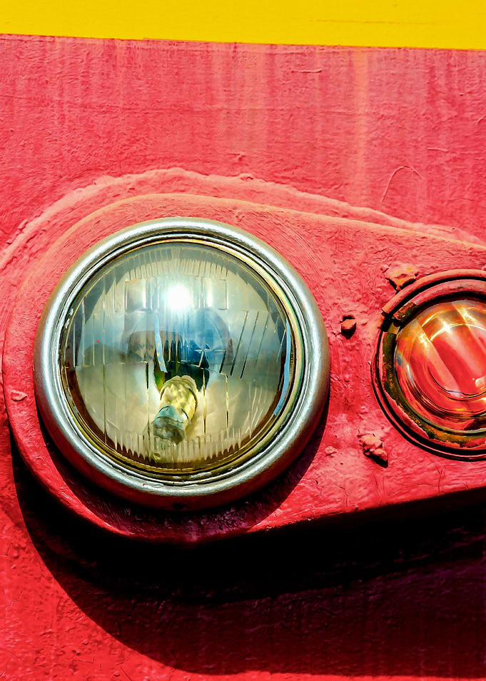 Retro Locomotive Headlight