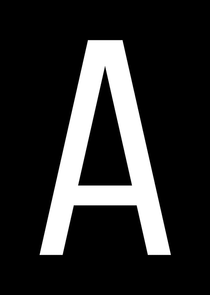 Letter A