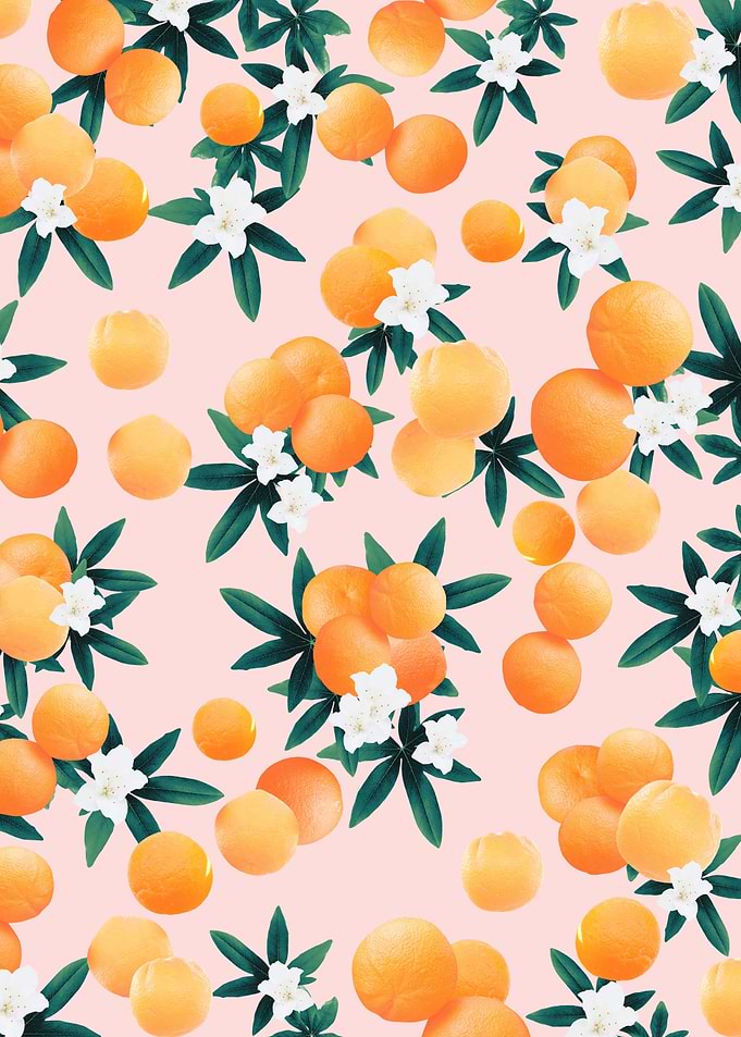 Orange Twist Flower 7