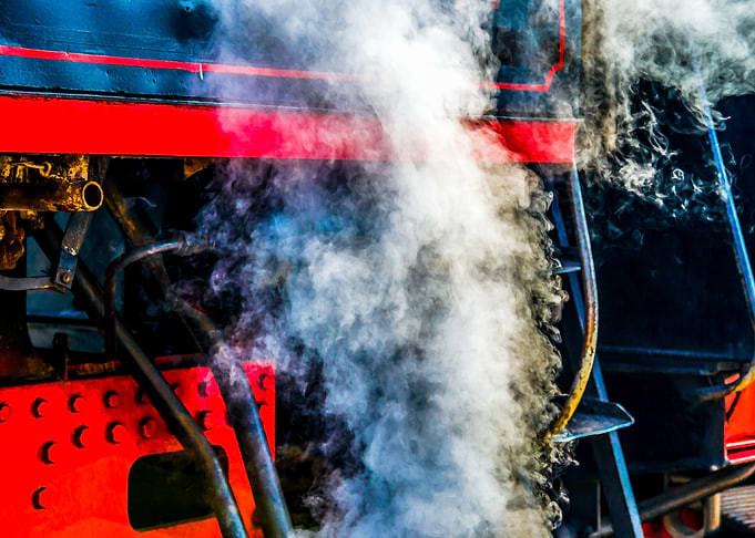 Steam Around A Loco Cabin