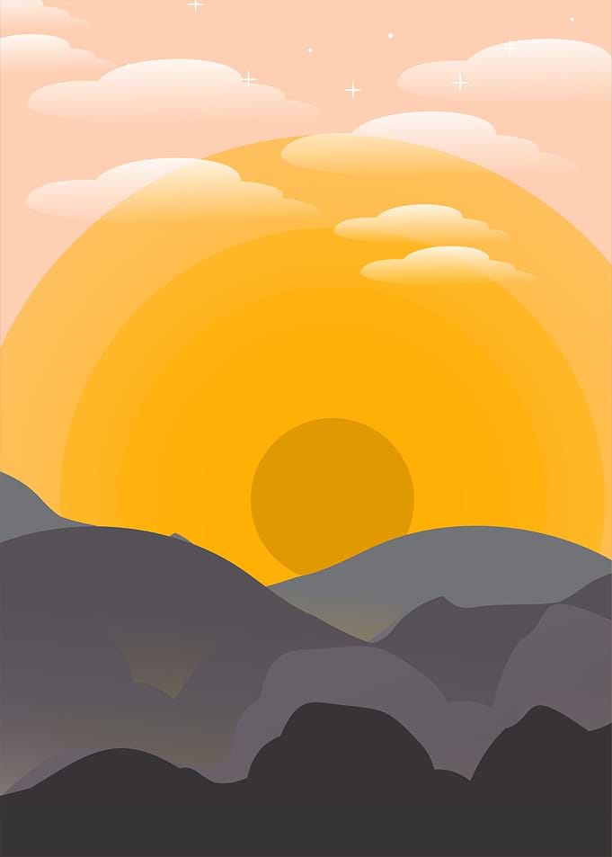 Mountain poster