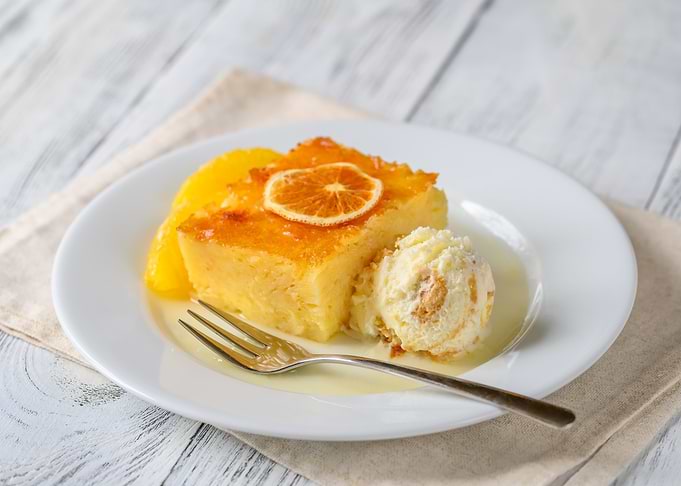Portokalopita cake