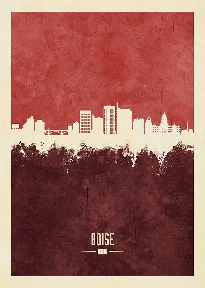 Boise Skyline Idaho