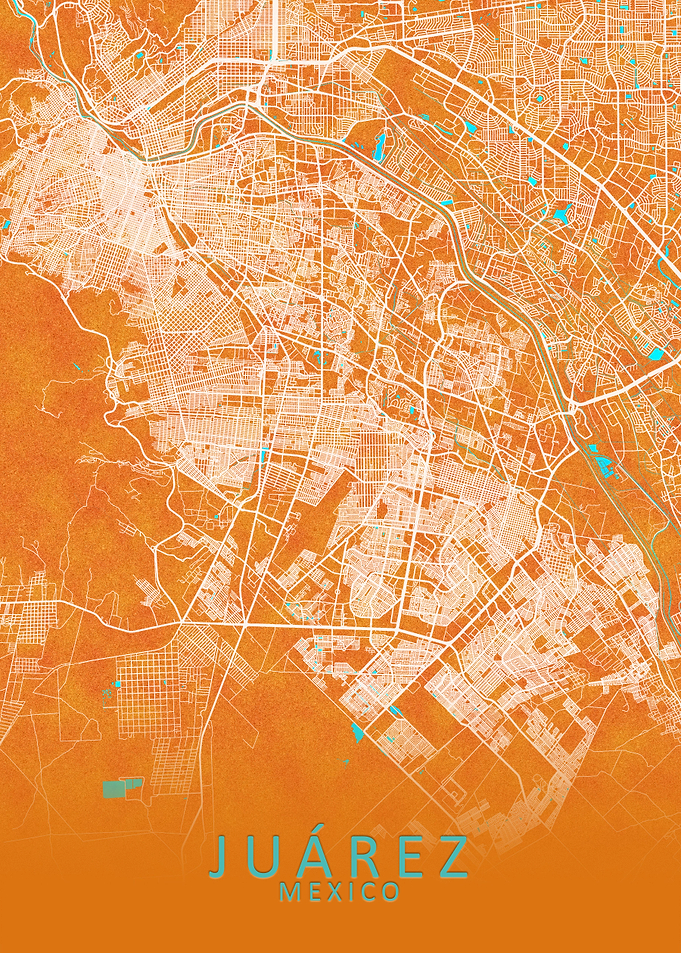 Jurez Mexico City Map