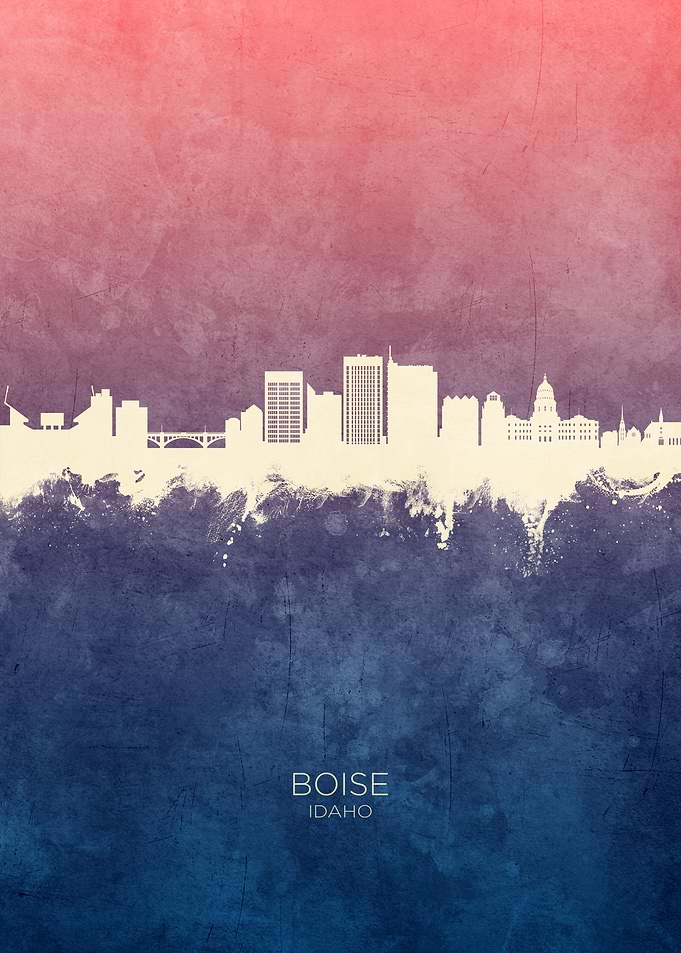 Boise Skyline Idaho