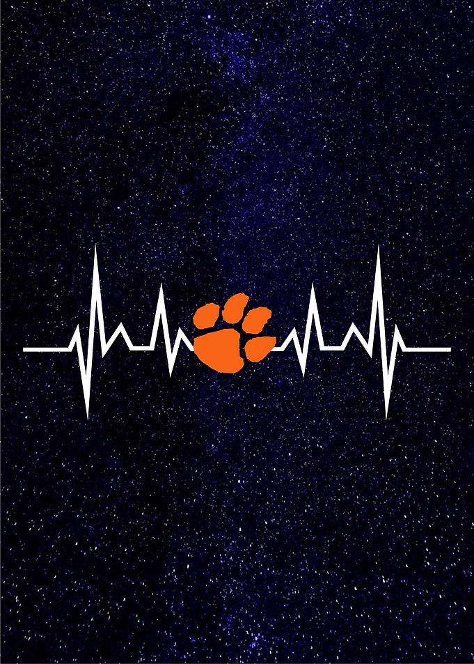 heartbeat clemson tigers