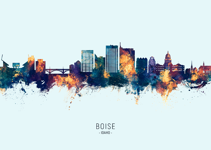 Boise Skyline Idaho
