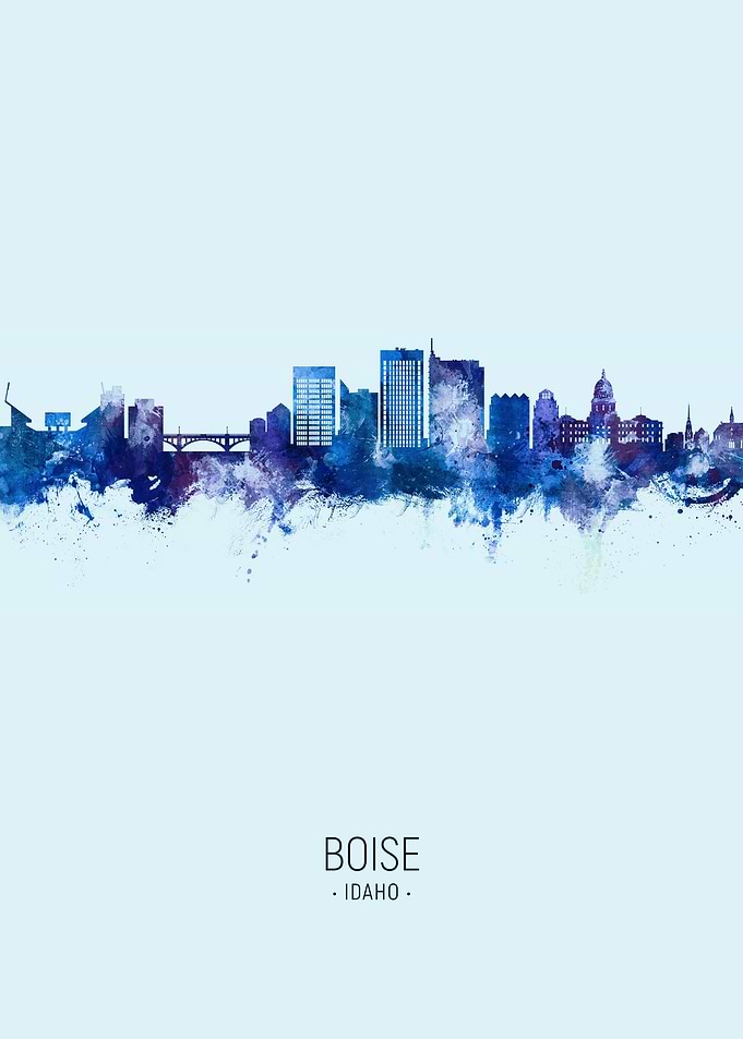 Boise Skyline Idaho