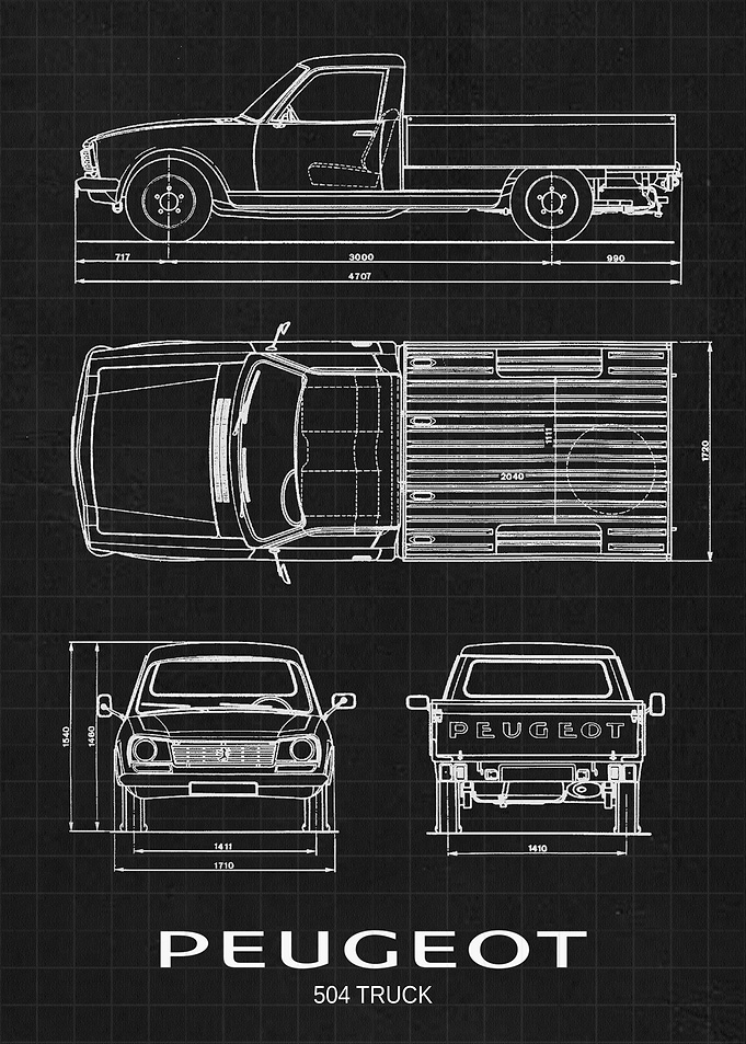Peugeot 504 truck