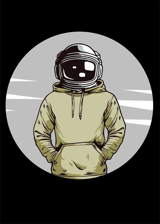 astronaut poster