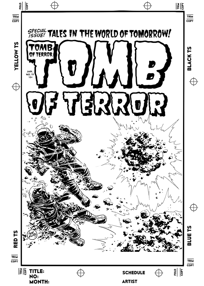 TOMB OF TERROR Comic Book