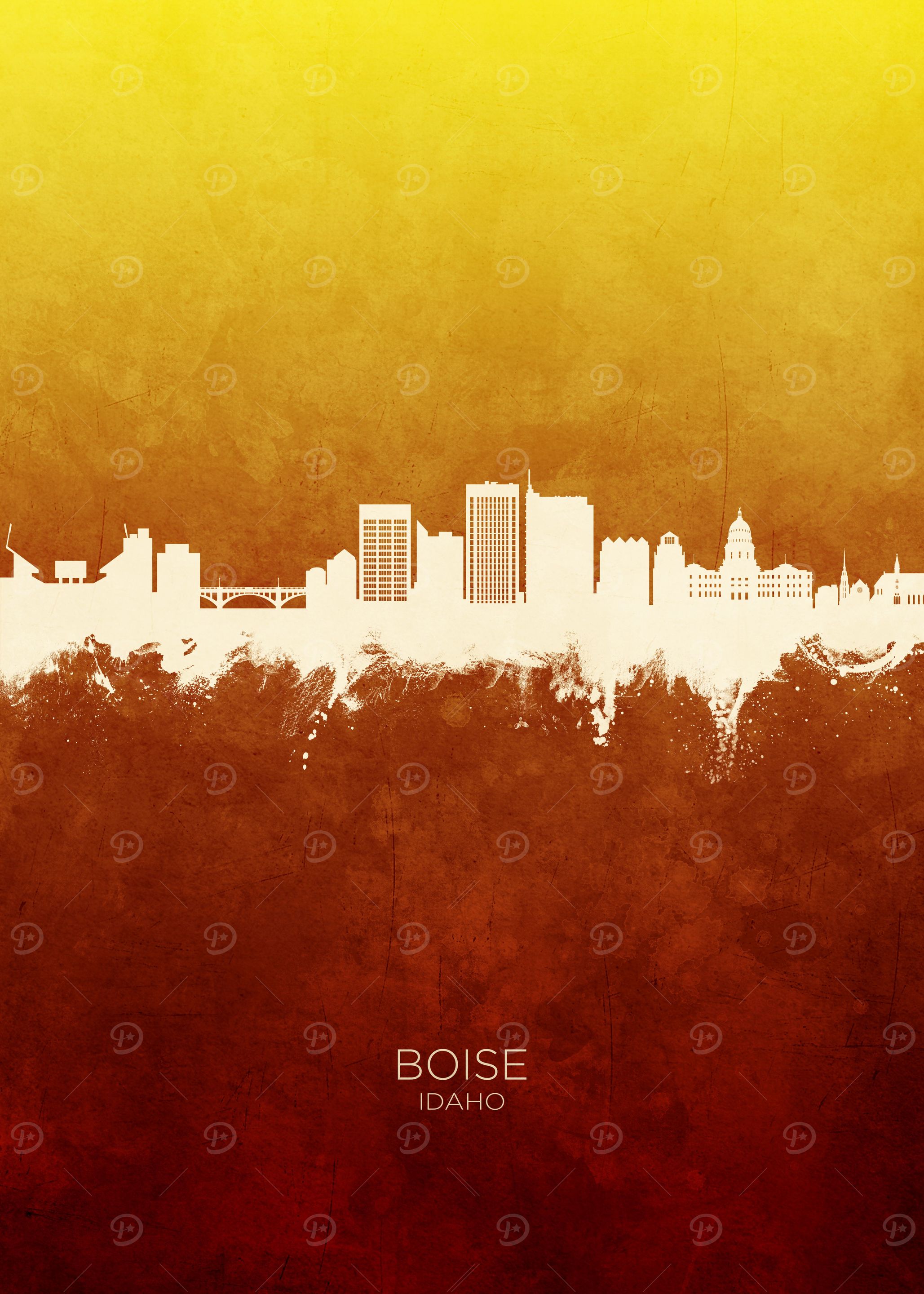 Boise Skyline Idaho