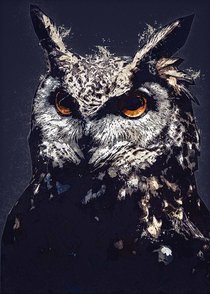 Owls in the artwork 9