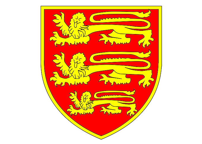 British Three Lions Shield