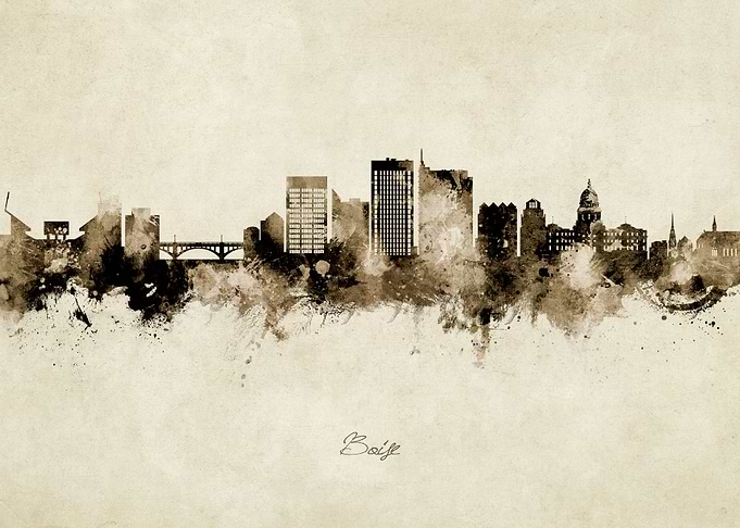 Boise Skyline Idaho