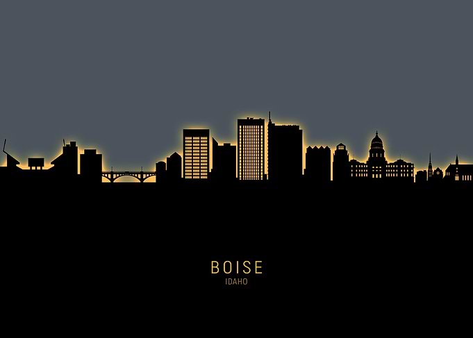 Boise Skyline Idaho