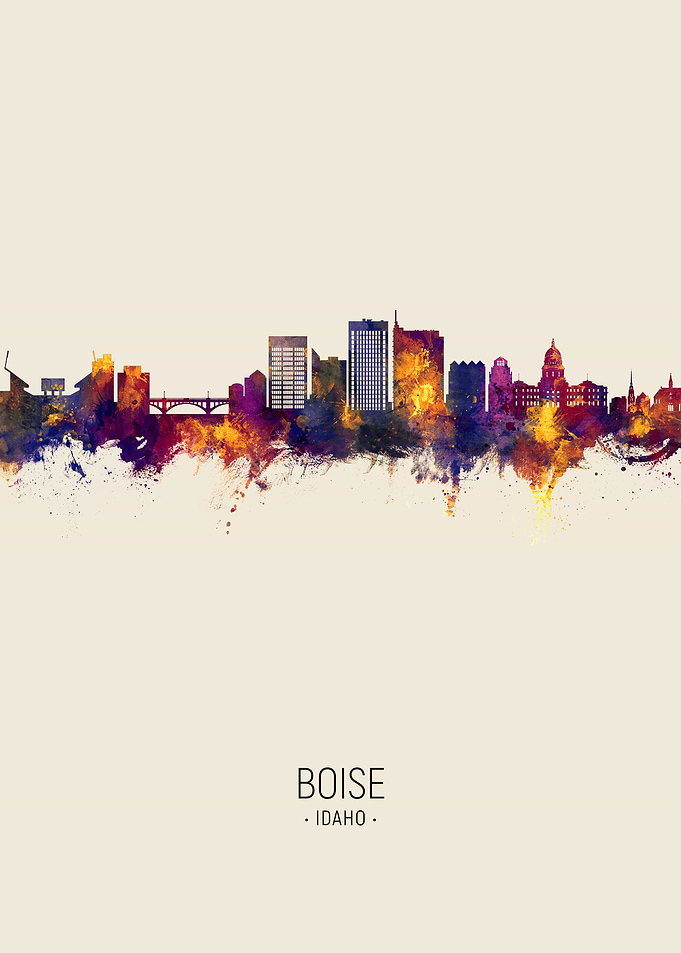 Boise Skyline Idaho