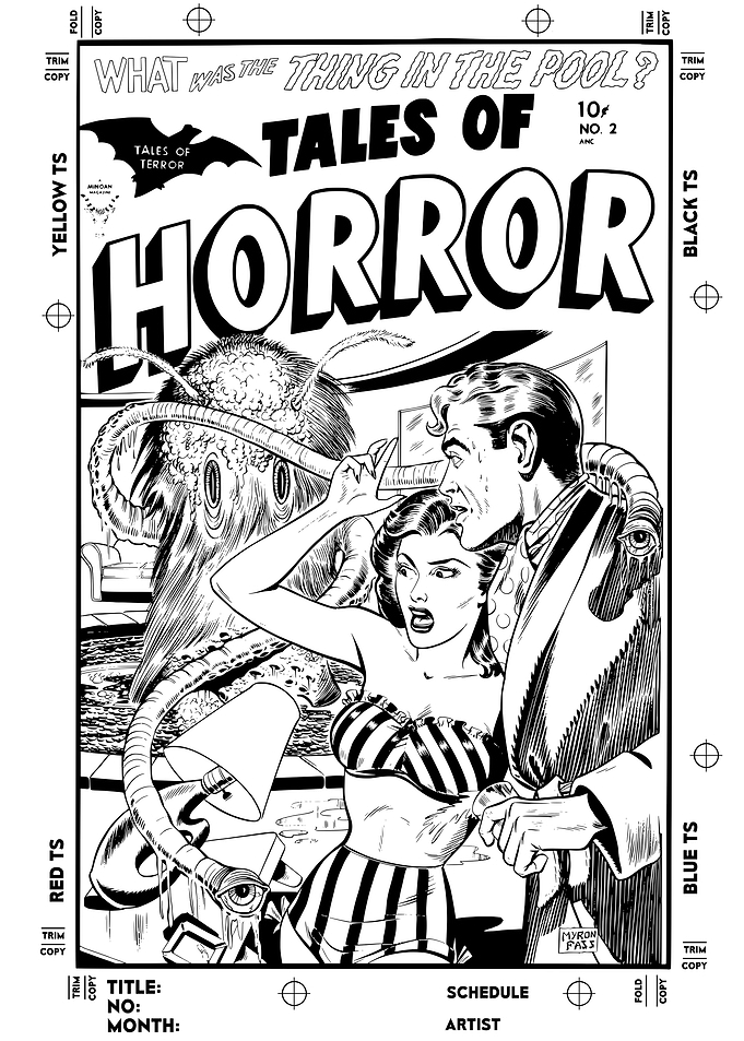 TALES OF HORROR Comic Book