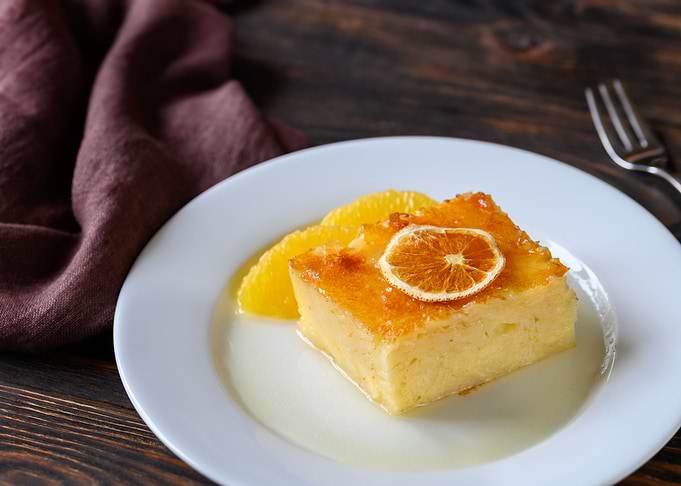 Portokalopita cake