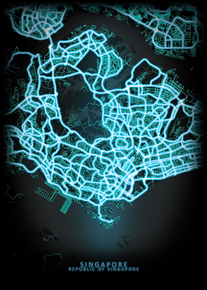 Singapore City Map