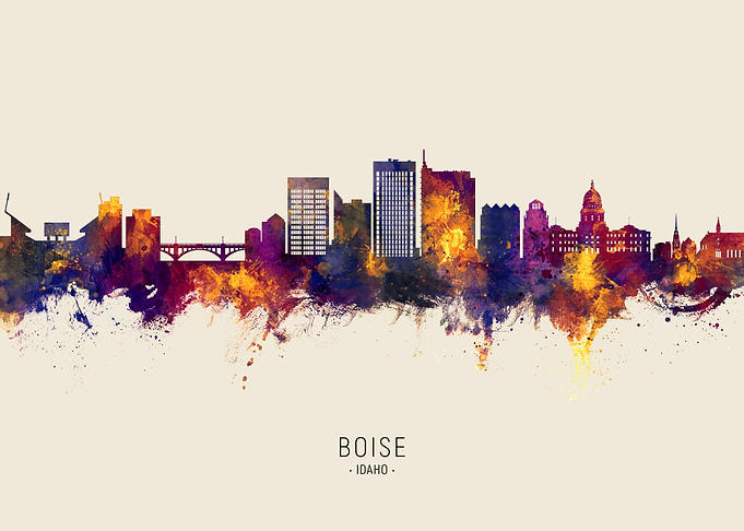 Boise Skyline Idaho