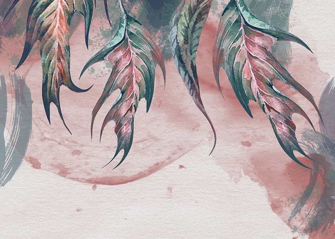 Abst Watercolor Flowers 21