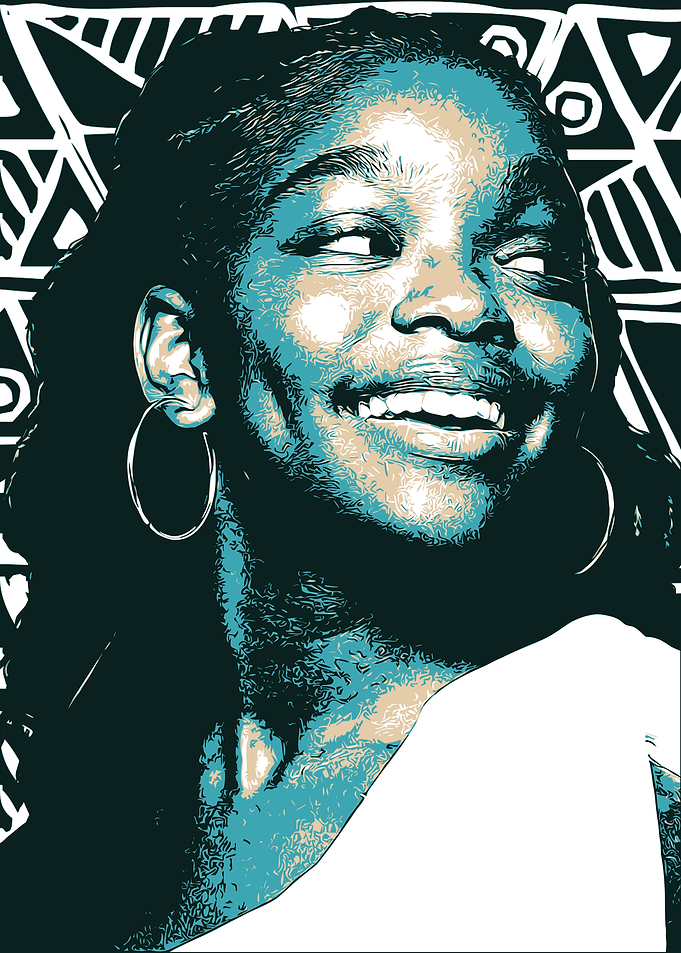 Marsai Martin Painting Art