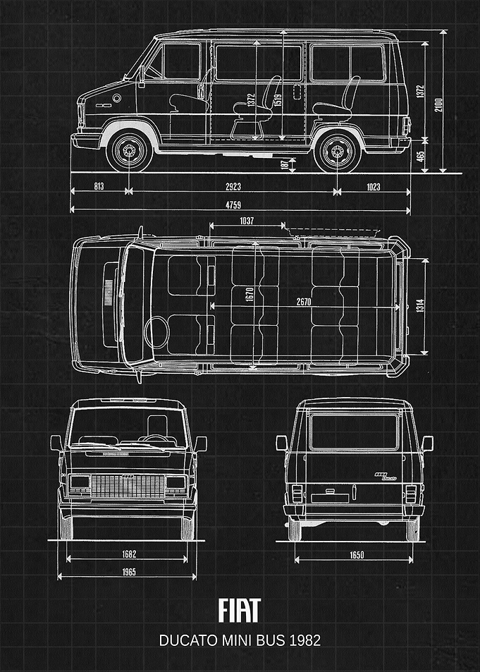 Fiat Ducato MINI BUS 1982