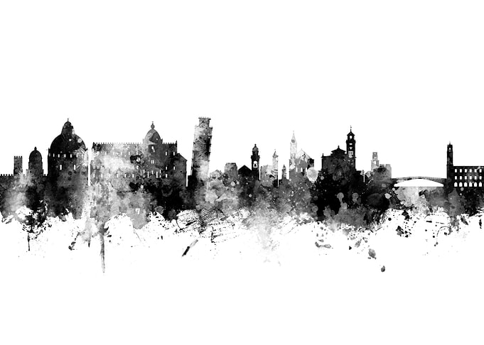Pisa Skyline Italy