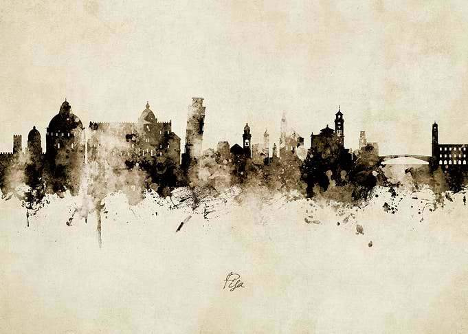 Pisa Skyline Italy