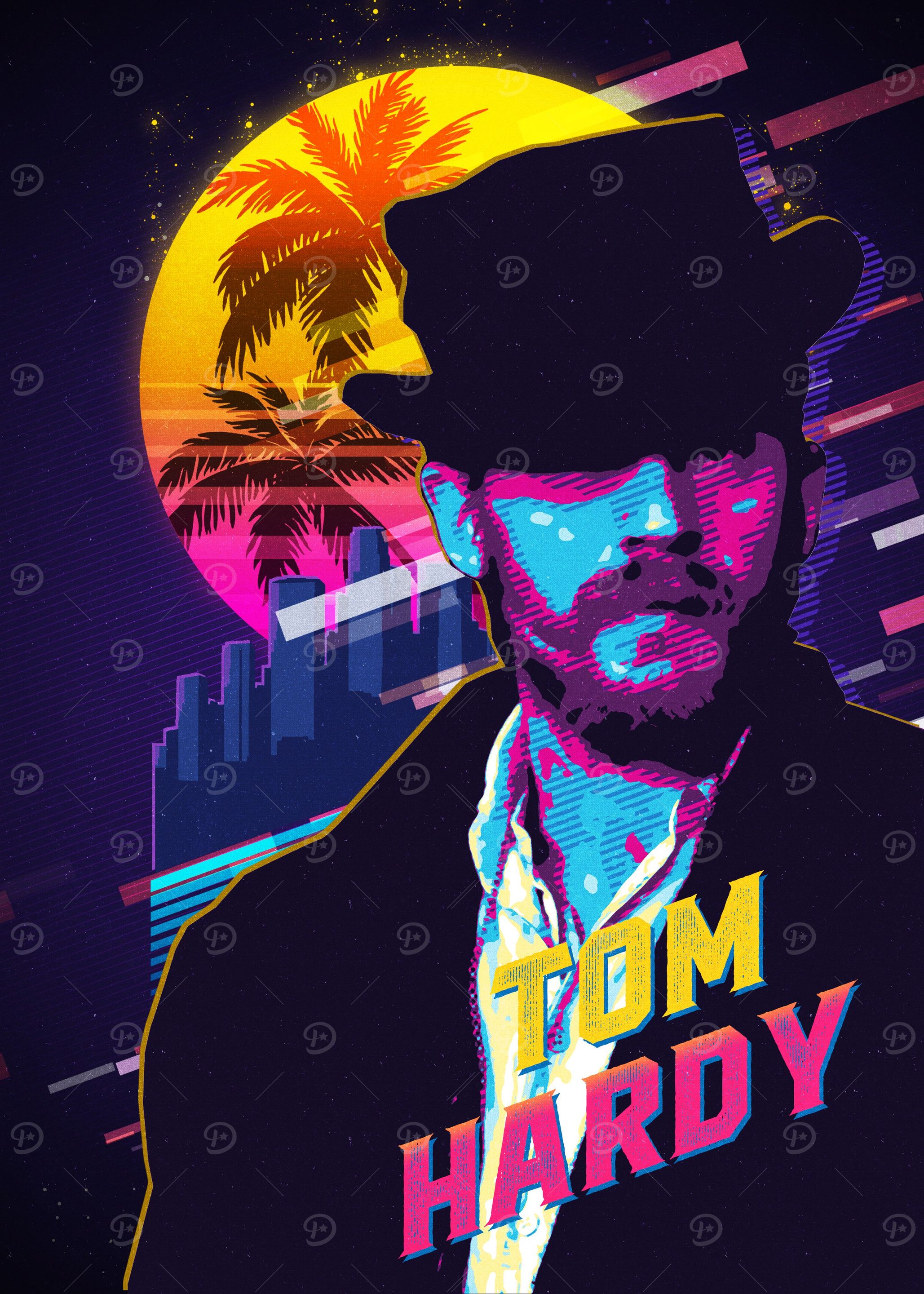 TOM HARDY 80S STYLE