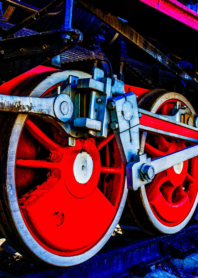 Elegant Steam Locomotive