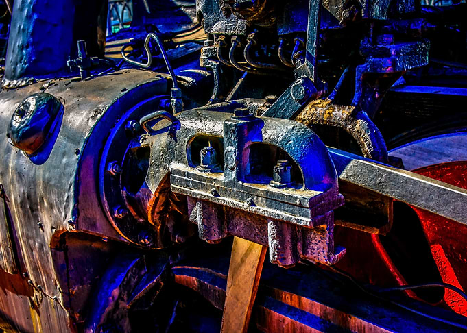 Steam Engine Metal Parts