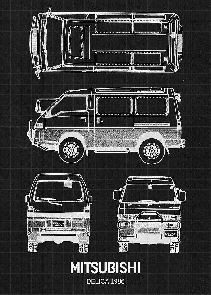 Mitsubishi Delica 1986