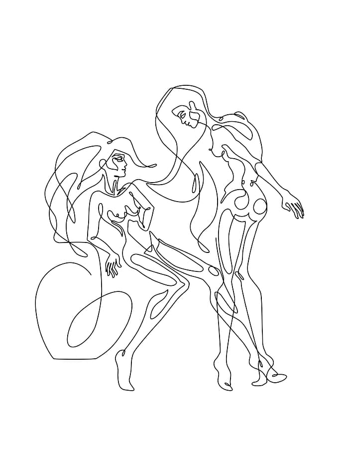Sensual couple