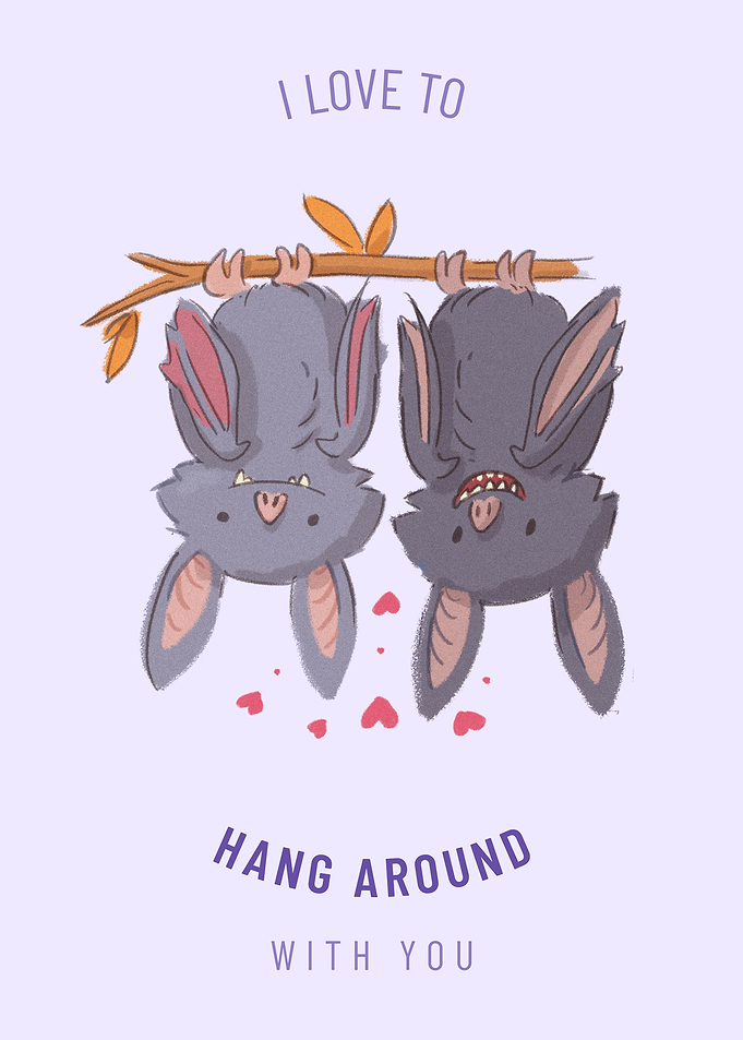 I love hang around