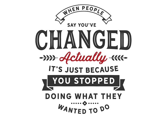 When people say