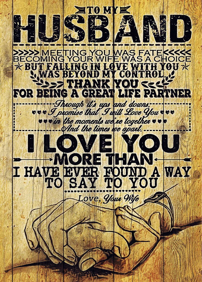To My Husband