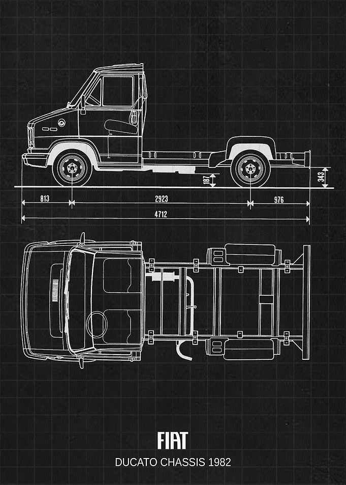 Fiat Ducato chassis 1982