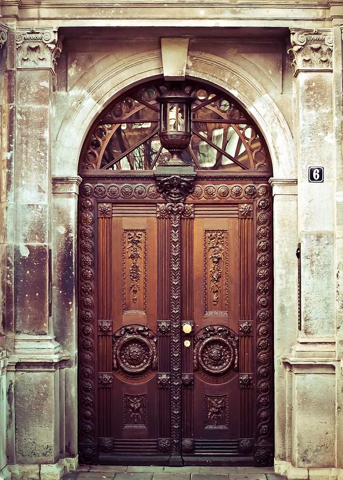 chocolate door