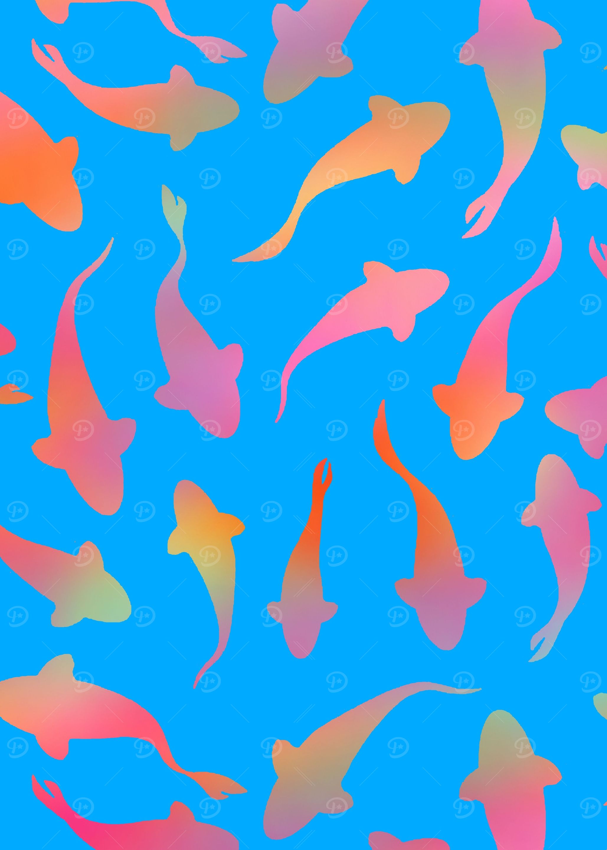 a sea of small fish