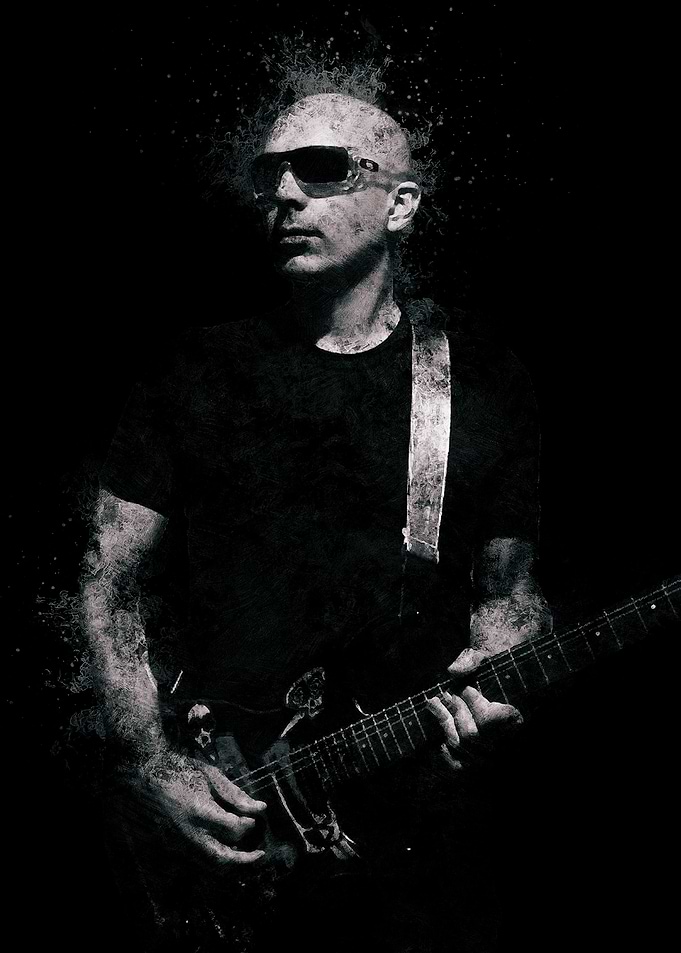 joe satriani black